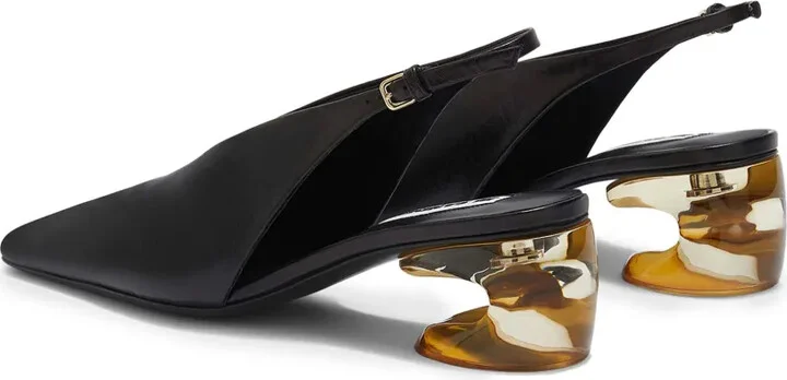 Slingback Leather Pumps - Image 3