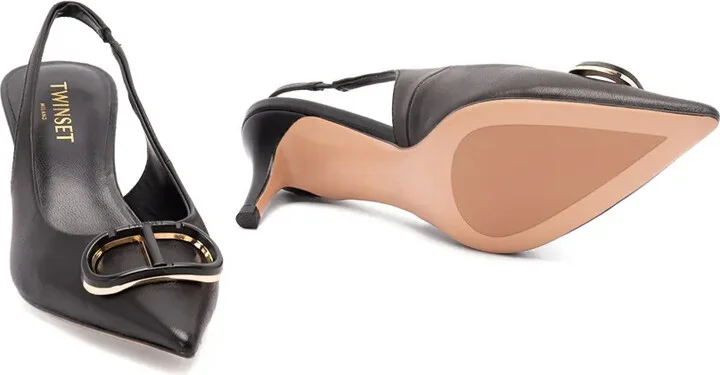 Slingback Leather Pumps - Image 2