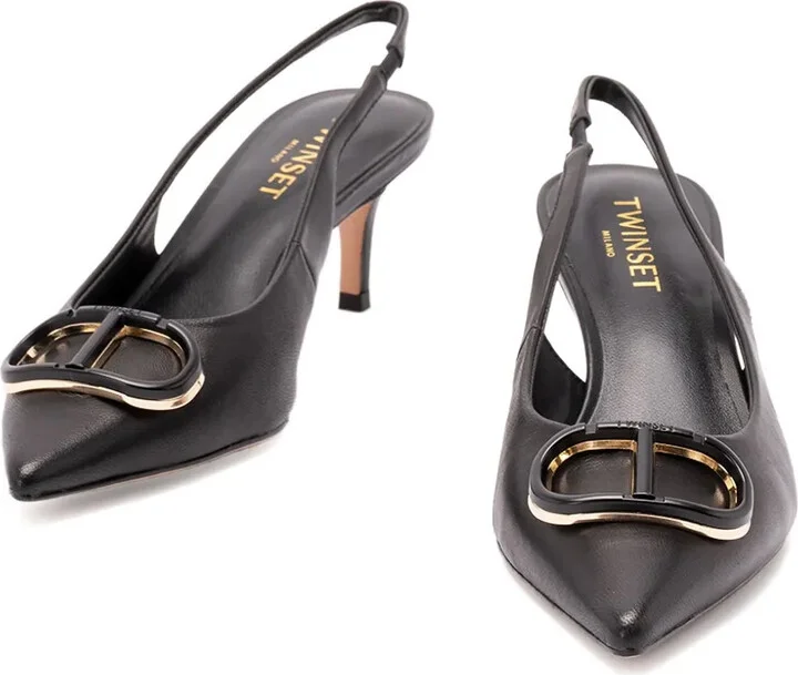 Slingback Leather Pumps - Image 5