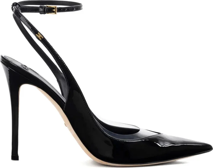 Slingback Leather Pumps