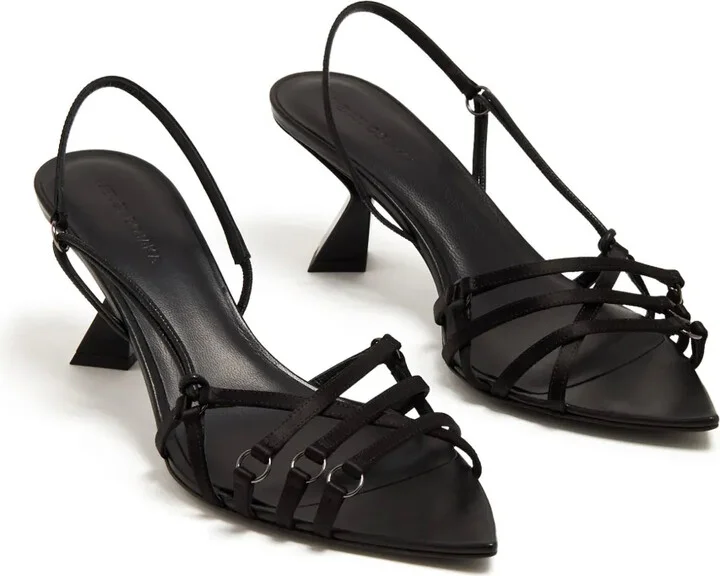 Slingback Leather Sandals - Image 2