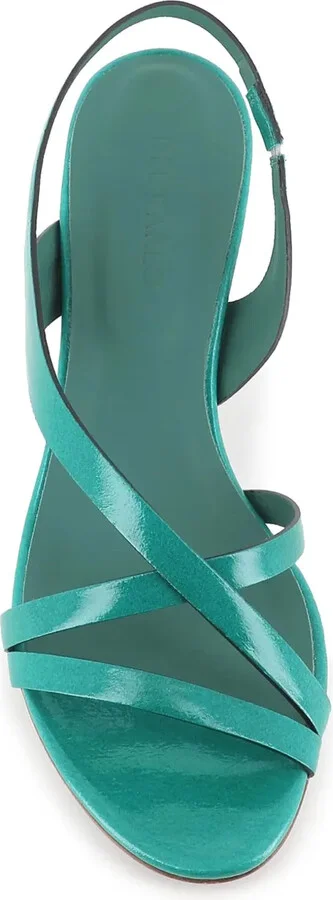 Slingback Leather Sandals - Image 4