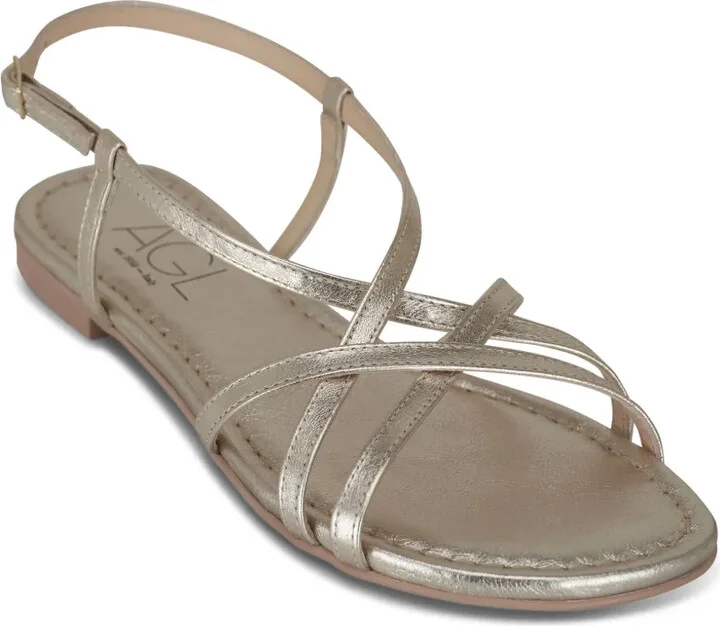 Slingback Leather Sandals - Image 2