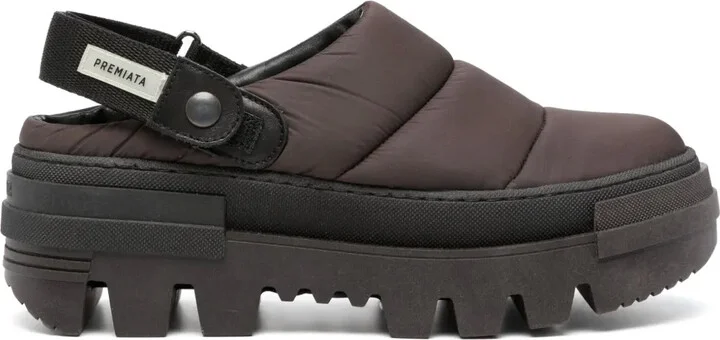 Slingback Padded Mules
