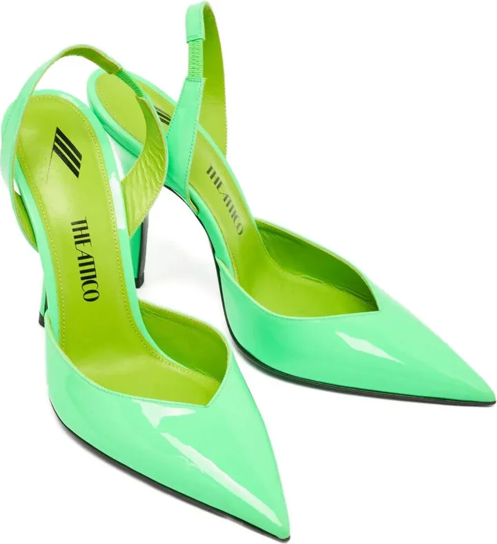 Slingback Patent-Leather Pumps - Image 2