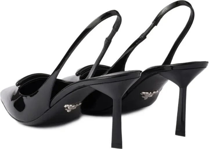 Slingback Patent Leather Pumps - Image 3