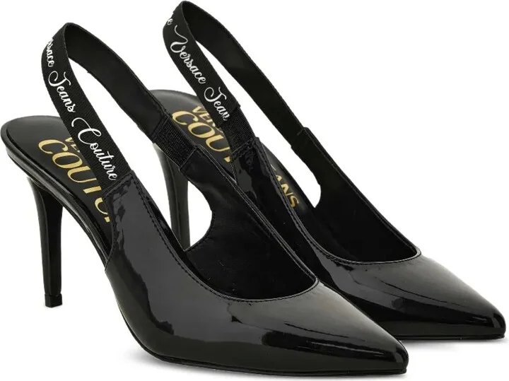Slingback Patent Leather Pumps - Image 2
