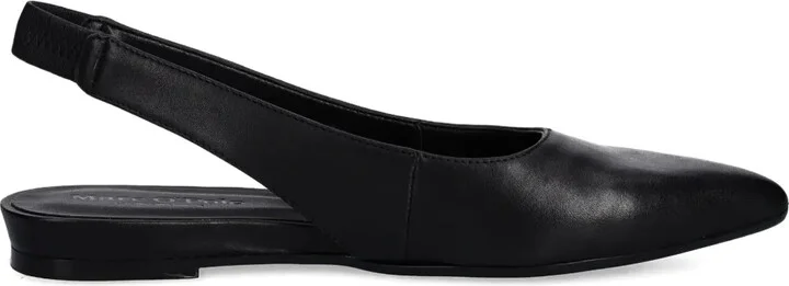 Slingback Pointed-Toe Ballet Flats