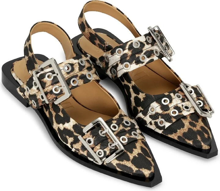 Slingback Pointed Toe Flat
