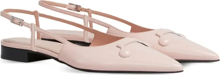Slingback Pointed-Toe Flats - Image 2