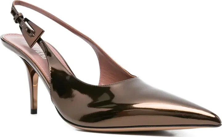 Slingback Pointed-Toe Pumps - Image 2