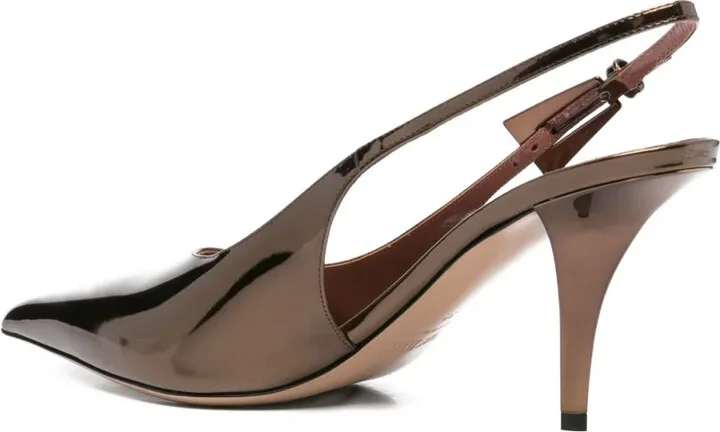 Slingback Pointed-Toe Pumps - Image 3