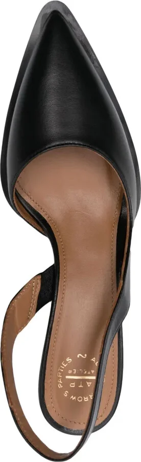 Slingback Pointed-Toe Pumps - Image 4