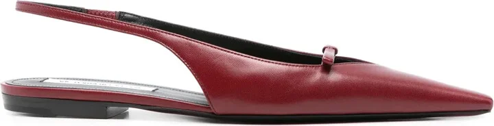 Slingback Pointed-Toe Pumps