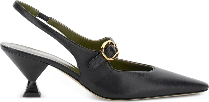 Slingback Pointed-Toe Pumps