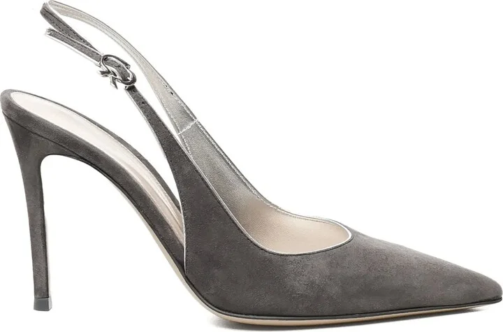 Slingback Pointed-Toe Pumps