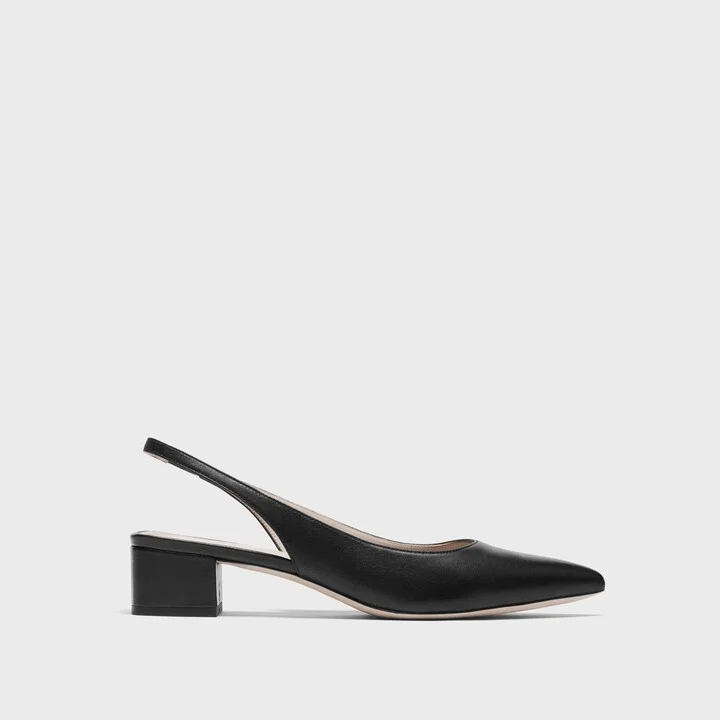 Slingback Pump in Leather - Image 2