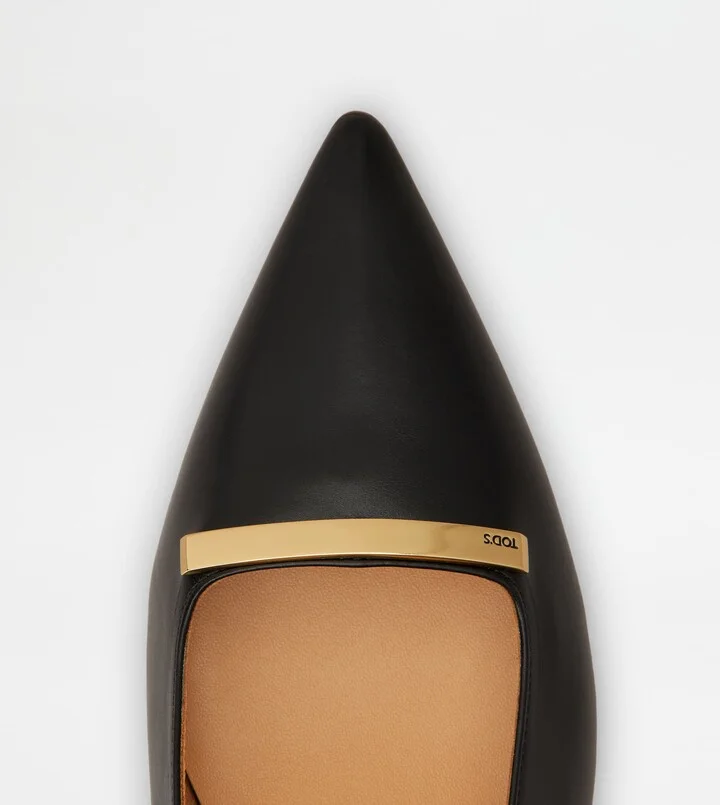 Slingback Pumps in Leather - Image 4