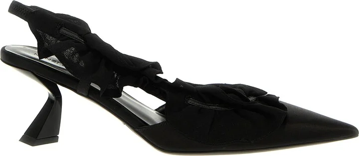 Slingback Ruffles