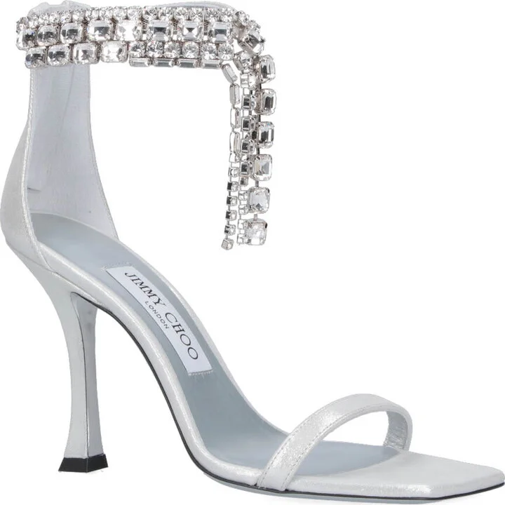 Slingback Sandals With Rhinestones verity 100 - Image 2