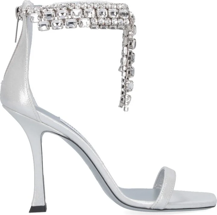 Slingback Sandals With Rhinestones verity 100