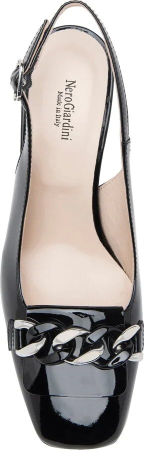 Slingback Square Toe Pump - Image 8