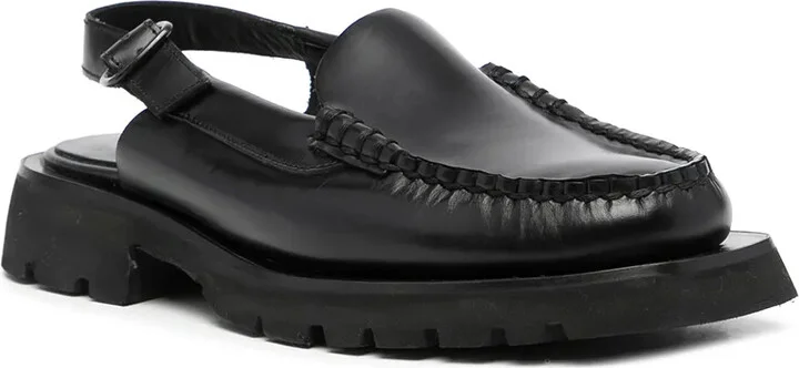 Slingback Strap Loafers - Image 2