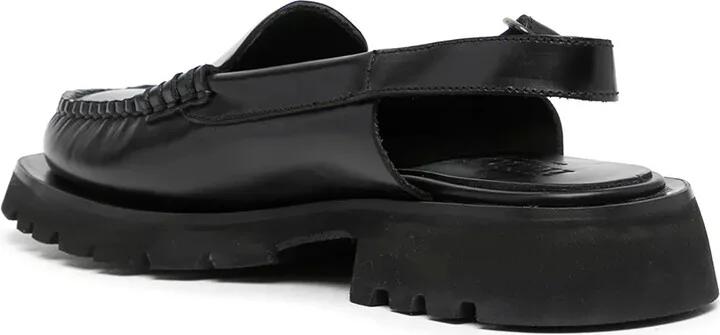 Slingback Strap Loafers - Image 3
