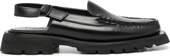 Slingback Strap Loafers
