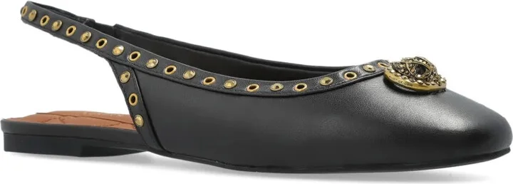 Slingback Studded Flat Pumps - Image 2