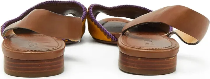 Slingback Suede Sandals - Image 4
