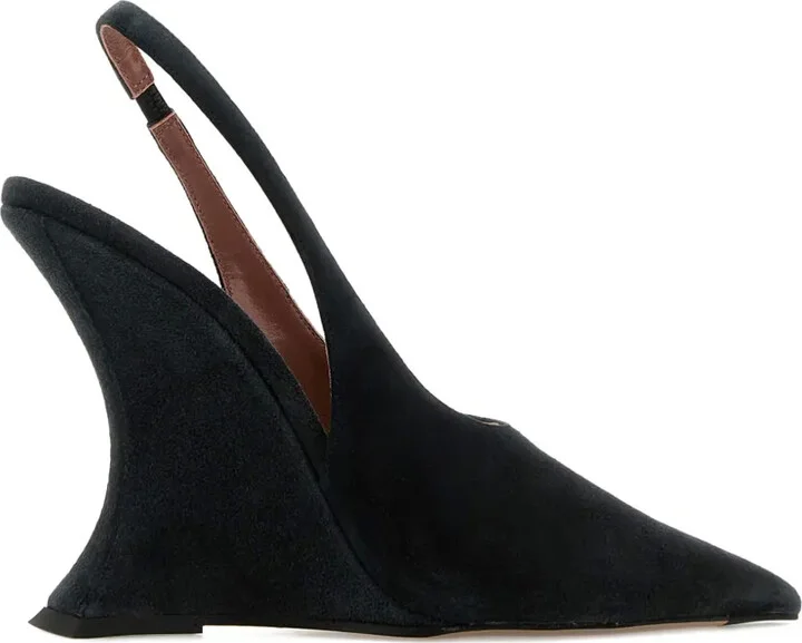 Slingback Wedge Heel Pumps - Image 3