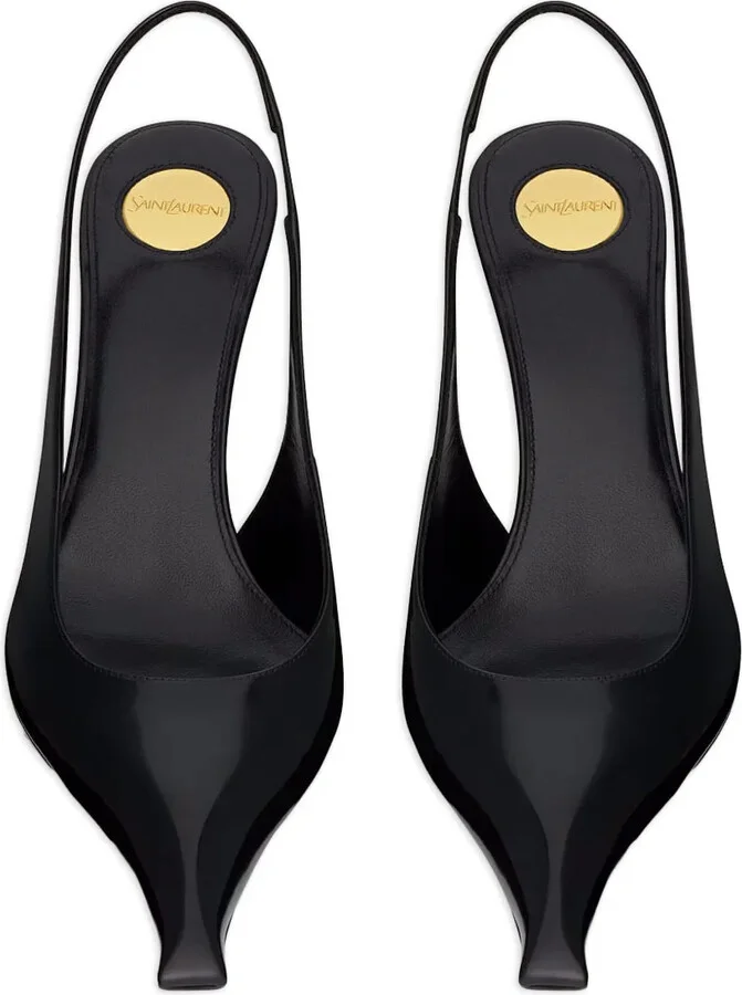 Slingback Wedge Pumps - Image 3