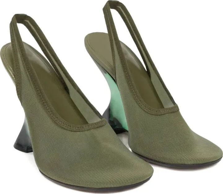 Slingback Wedge Pumps - Image 2