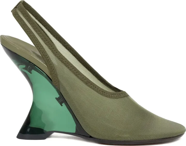 Slingback Wedge Pumps