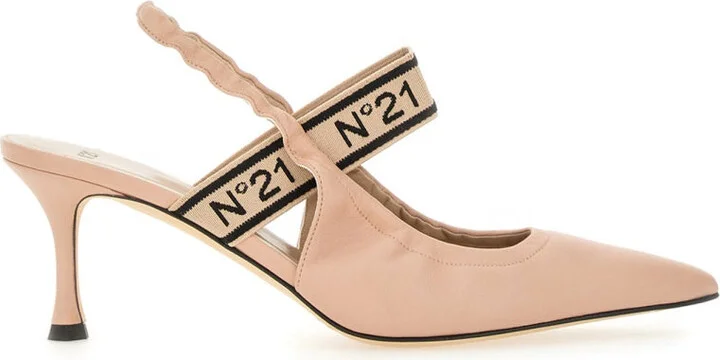 Slingback With Logo