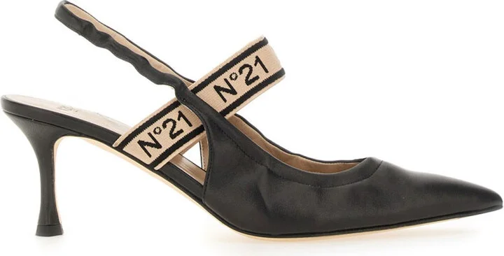 Slingback With Logo