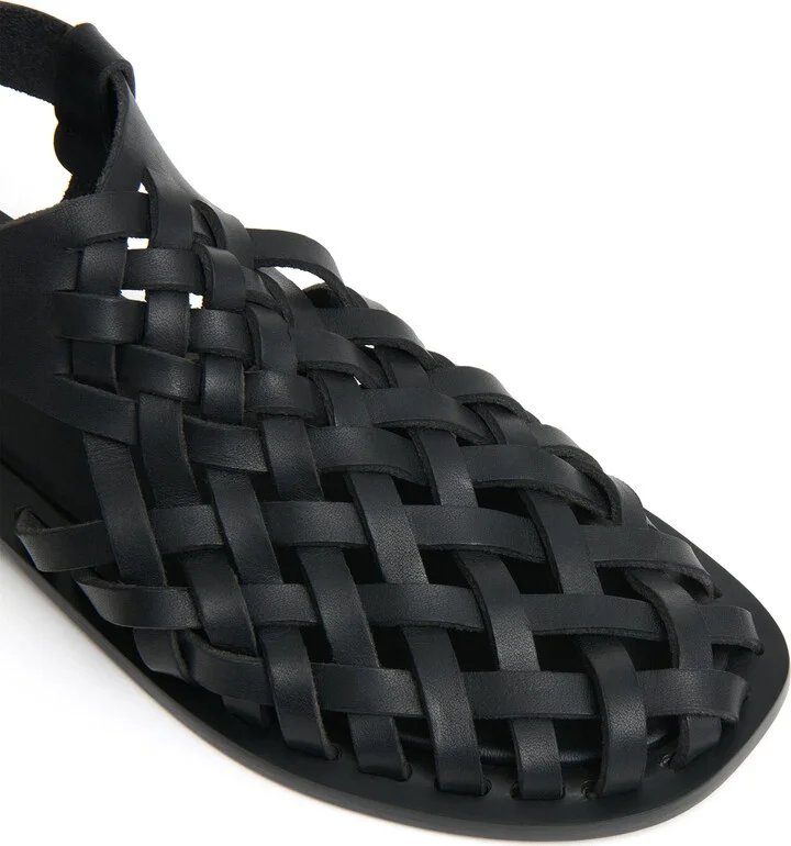 Slingback Woven Sandal - Image 4
