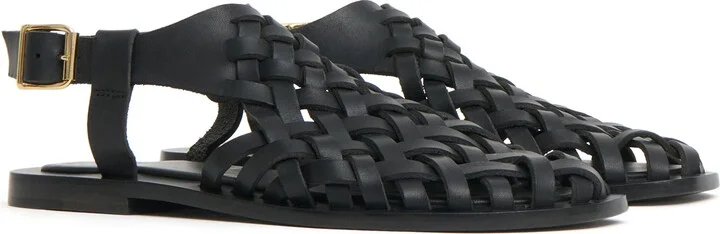 Slingback Woven Sandal