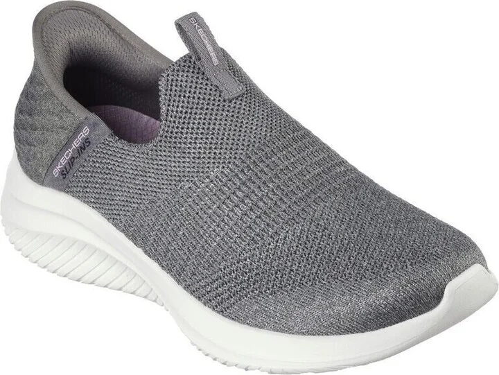 Slip-ins: Ultra Flex 3.0 149709W-GRY Women 11 Gray Casual Shoes EEE3643
