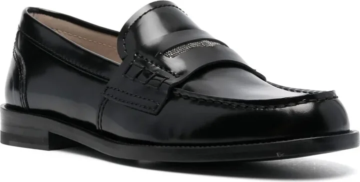 Slip-On Calf Leather Loafers - Image 2