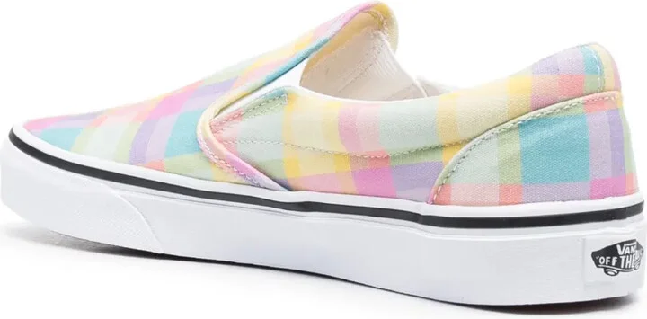 Slip-On checkerboard-print sneakers - Image 3