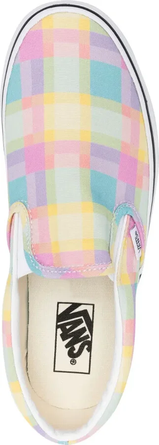 Slip-On checkerboard-print sneakers - Image 4