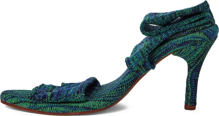 Slip-On Heeled Sandals - Image 4