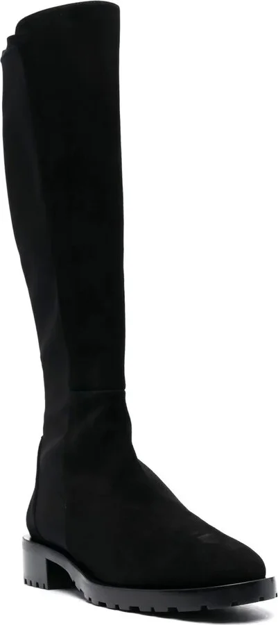 Slip-On Knee-Length Boots - Image 2
