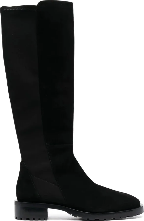 Slip-On Knee-Length Boots