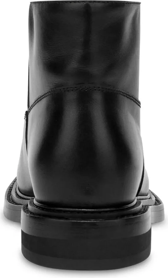 Slip-On Leather Ankle Boots - Image 3