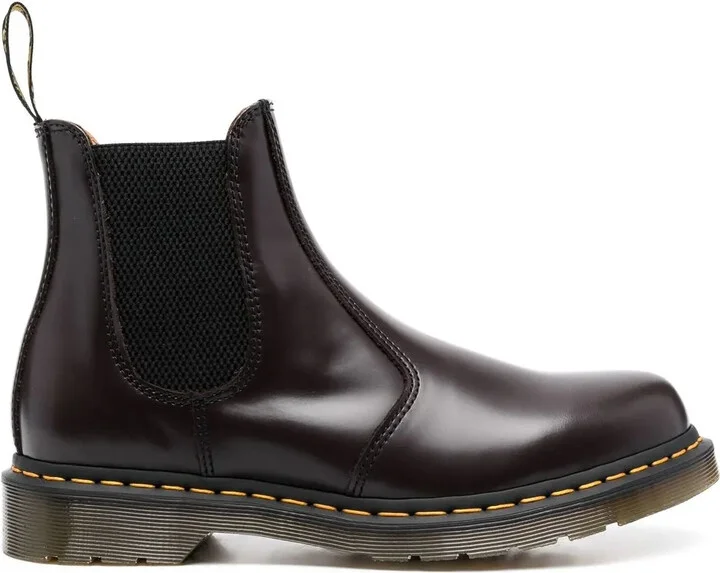 Slip-On Leather Boots