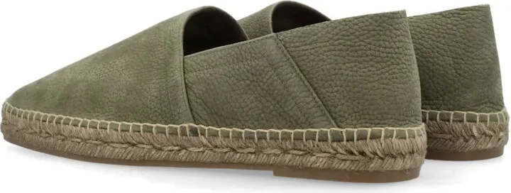 Slip-On Leather Espadrilles - Image 4