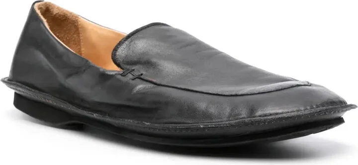 Slip-On Leather Loafers - Image 2